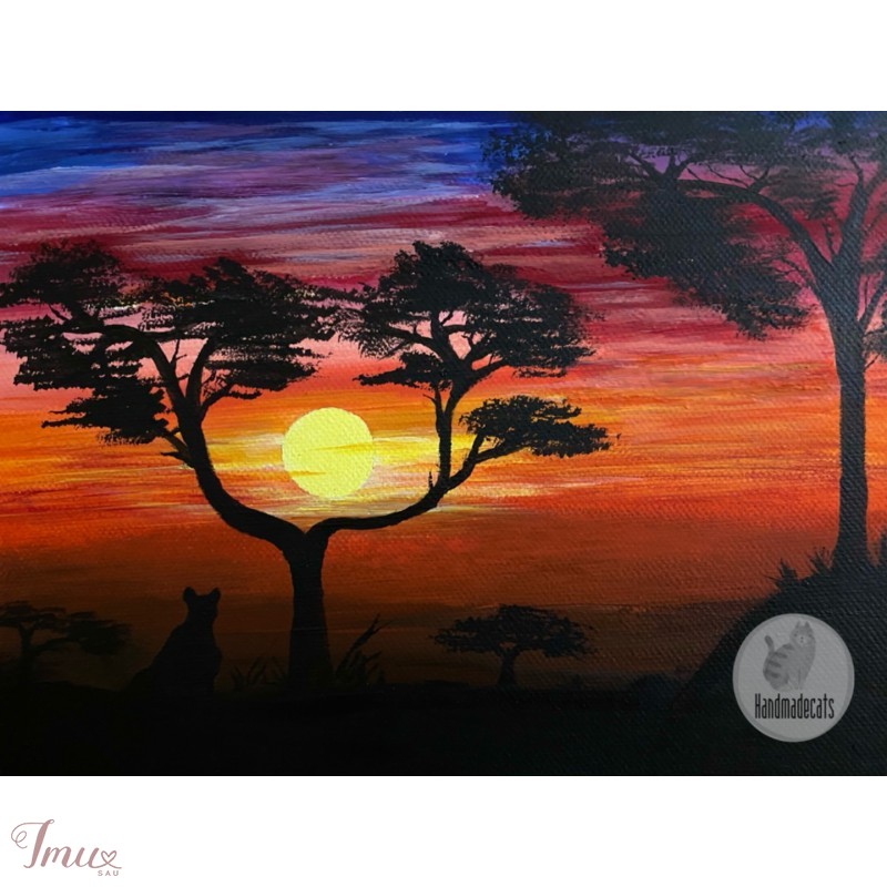 imusau.lt | parduodama “Afrika” tapytas paveikslas